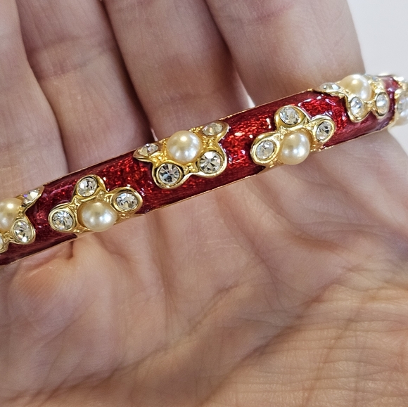 Vintage Beautiful KJL Cuff Bracelet - Picture 2 of 5